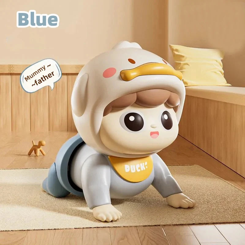 Crawling Guidance Musical Doll Toy for Babies 0-12M