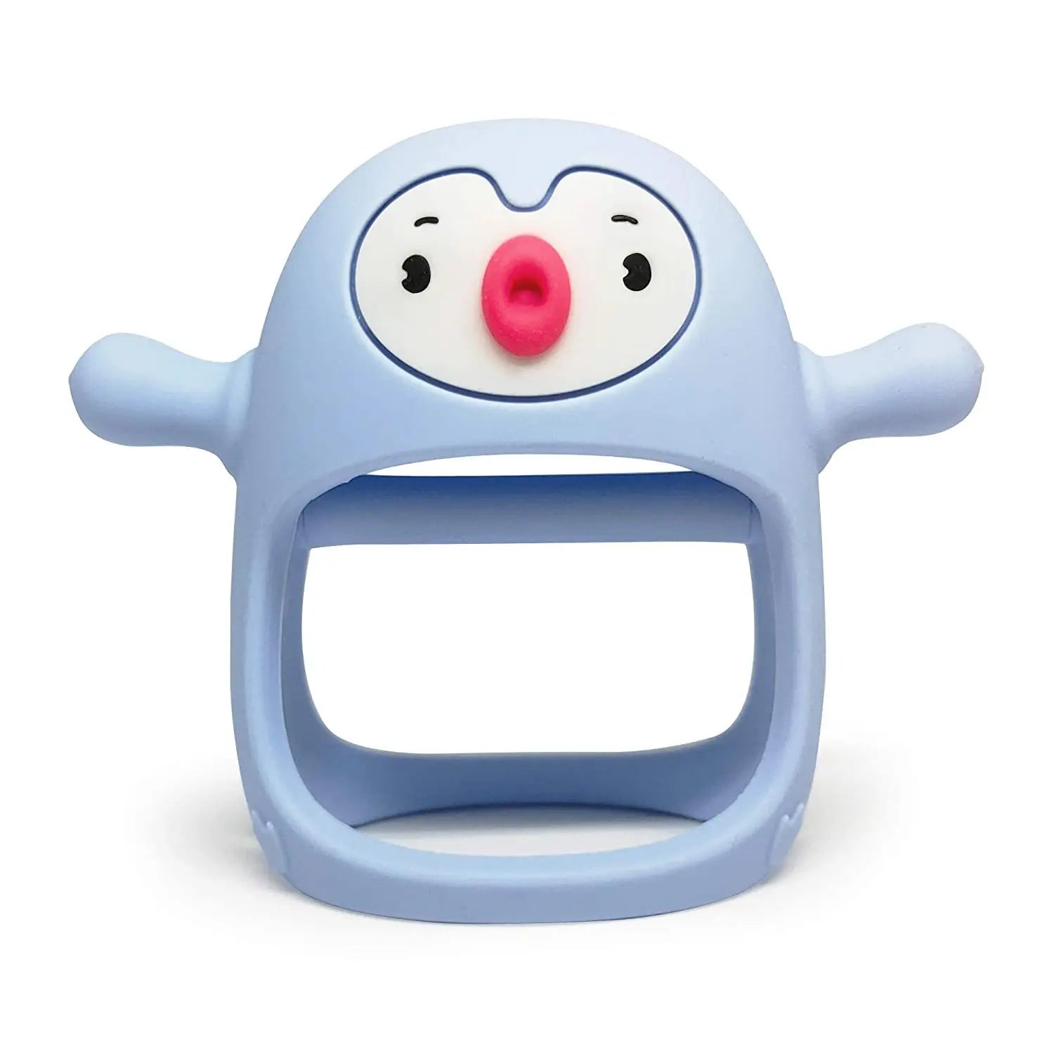 Never-Drop Silicone Teether Pacifier for Newborns