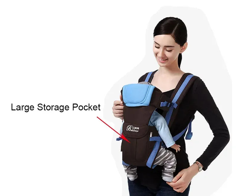 4-in-1 Ergonomic Baby Carrier Newborn to Toddler
