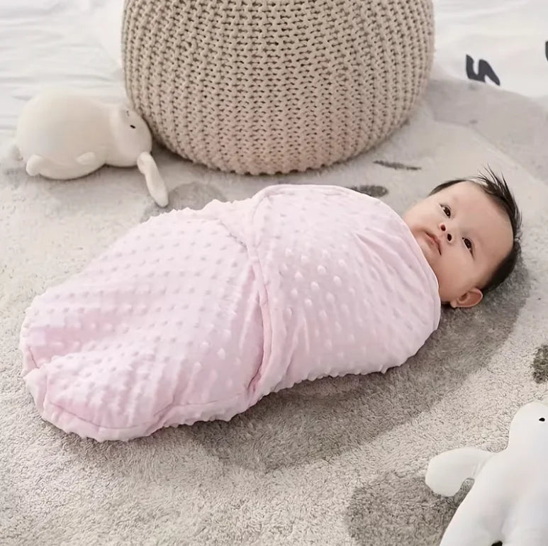 Newborn Cartoon Swaddle Blanket for 0-6 Months
