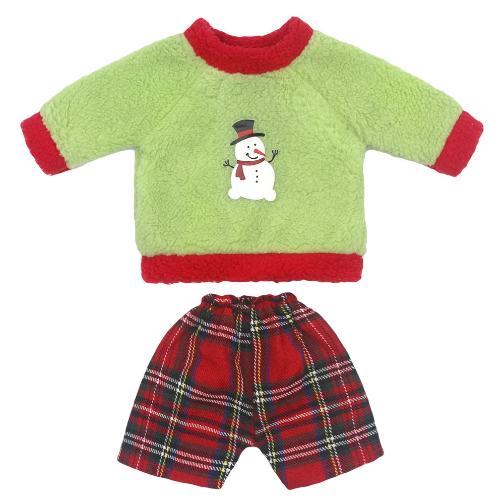 Baby Doll Outfits Set with Shoes for 13-18 Inch Dolls