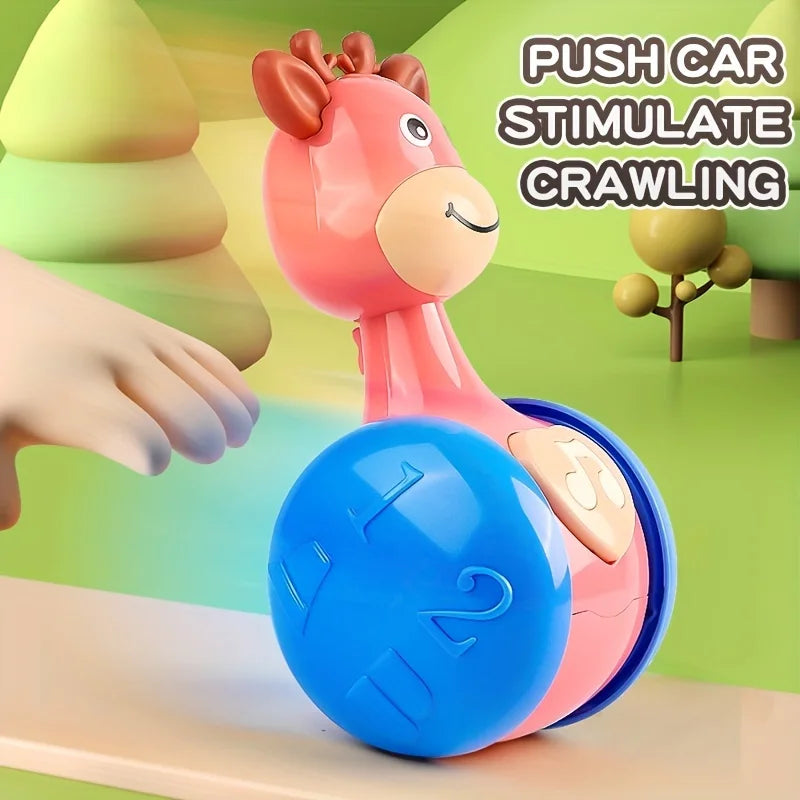 Roly Poly Tumbler Wobbler Toy for Infants 6-12 Months