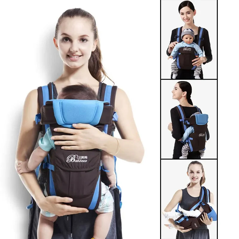 4-in-1 Ergonomic Baby Carrier Newborn to Toddler
