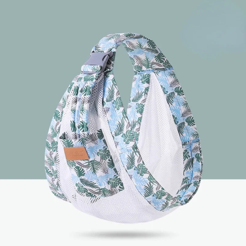 Newborn Baby Wrap Sling with Nursing Cover 0-36M