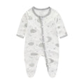 Newborn Baby Bodysuit Romper | Soft Cartoon Print 0-9M