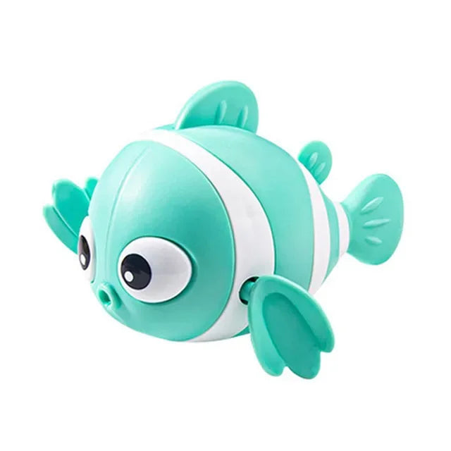 Wind-Up Swimming Fish Clockwork Bath Toy for Toddlers