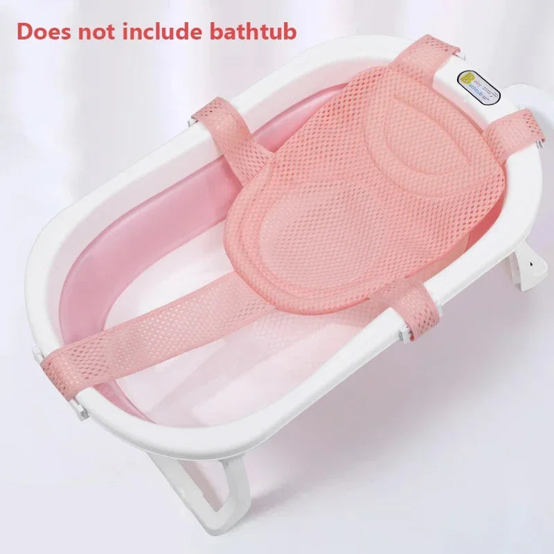 Baby Bath Net Mat with Anti-Slip Bathtub Seat Cushion