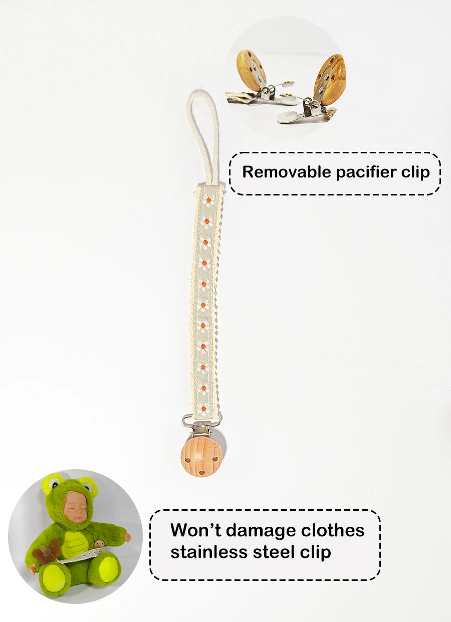 Baby Pacifier Clips & Teething Soother Chain