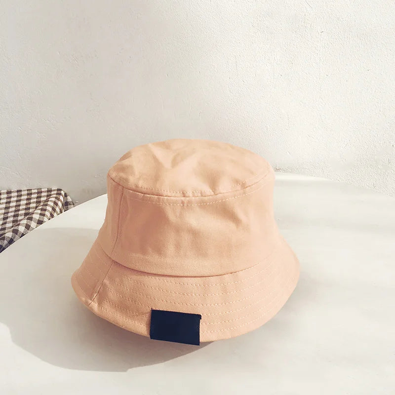 Cartoon Bear Baby Bucket Sun Hat Soft Cotton