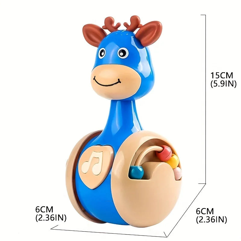 Roly Poly Tumbler Wobbler Toy for Infants 6-12 Months