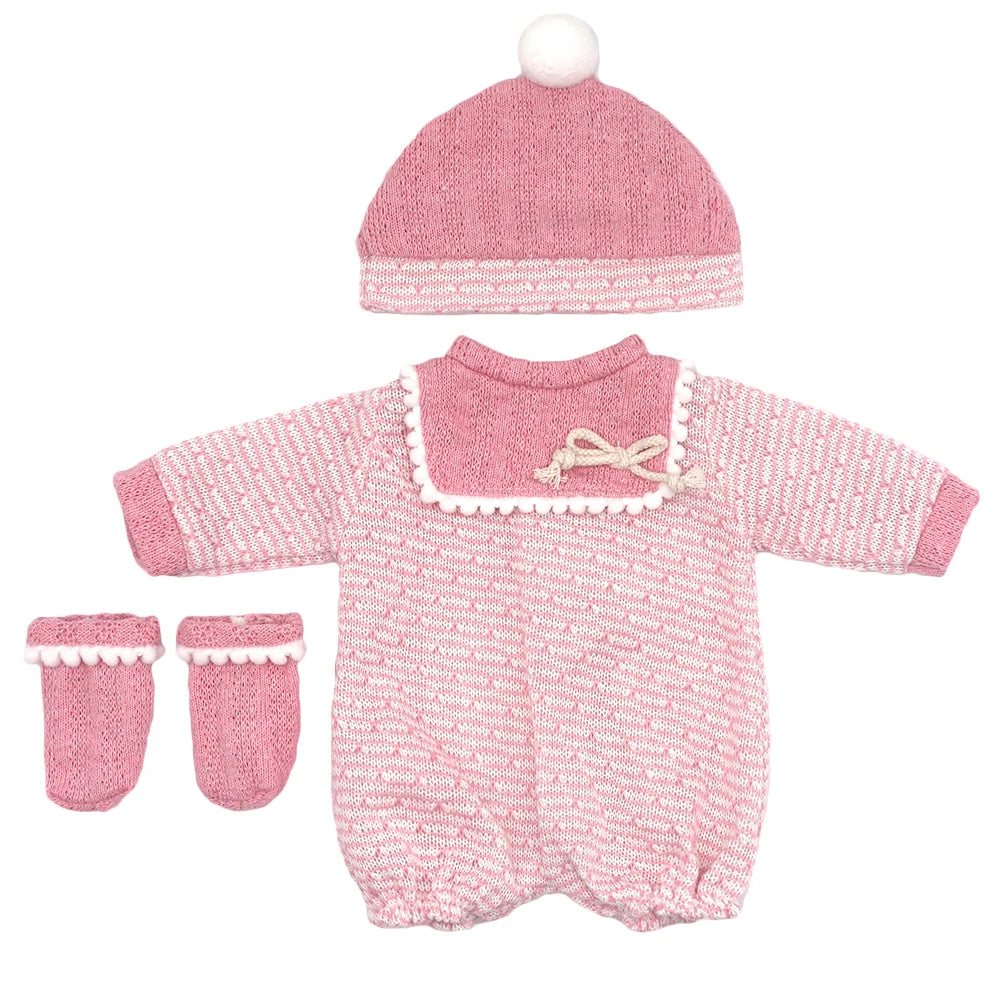 Baby Doll Outfits Set with Shoes for 13-18 Inch Dolls