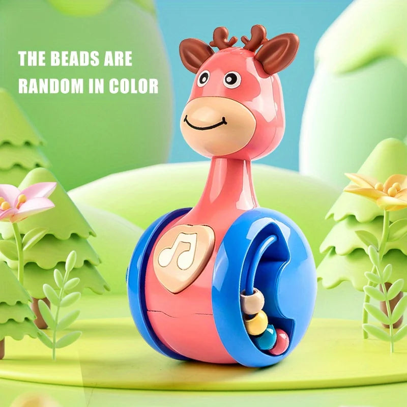 Roly Poly Tumbler Wobbler Toy for Infants 6-12 Months