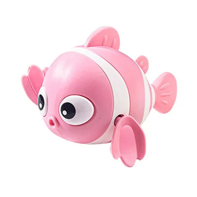 Wind-Up Swimming Fish Clockwork Bath Toy for Toddlers