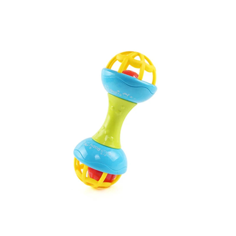 Sensory Teething Rattle Toy for Babies 0-36 Months