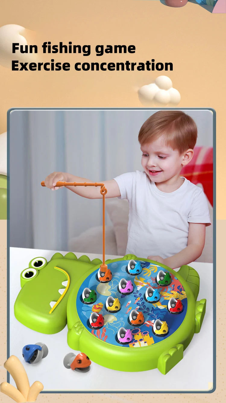 Baby Magnetic Fishing Educational Toy for Toddlers