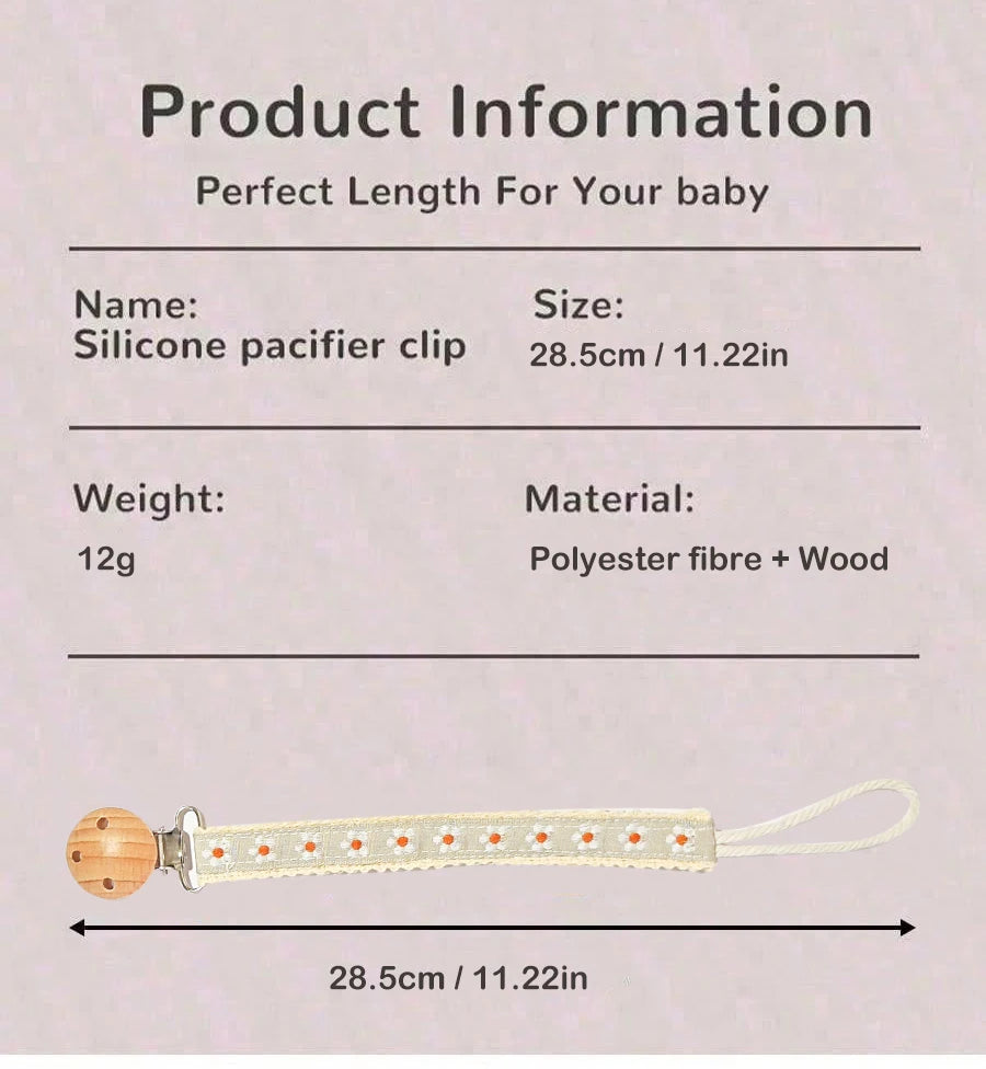 Baby Pacifier Clips & Teething Soother Chain