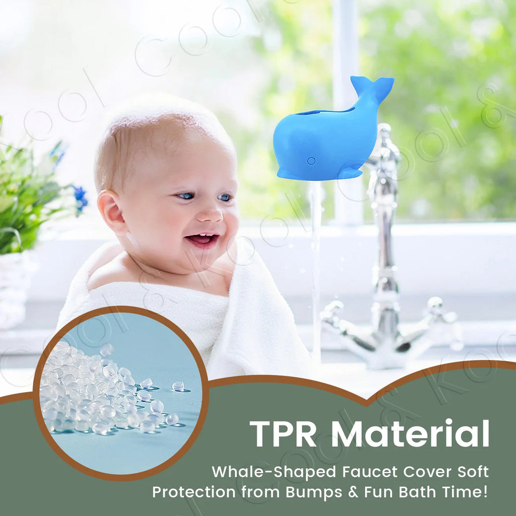 Baby Bath Faucet Cover BPA-Free Silicone Safety Guard