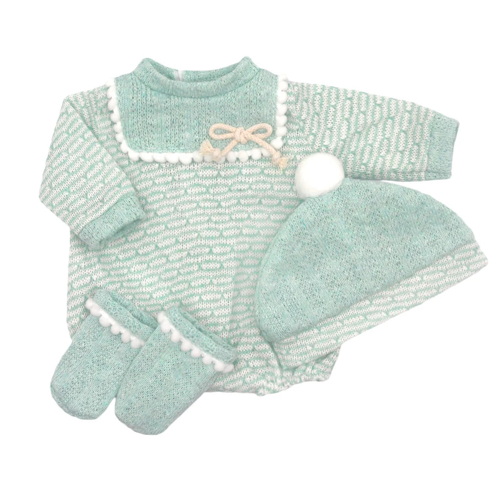 Baby Doll Outfits Set with Shoes for 13-18 Inch Dolls