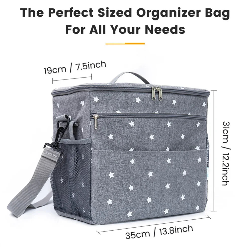 Large Capacity Diaper Backpack for Moms