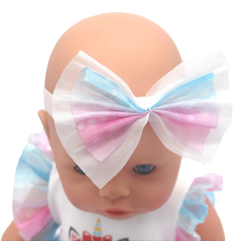 Baby Doll Outfits Set with Shoes for 13-18 Inch Dolls