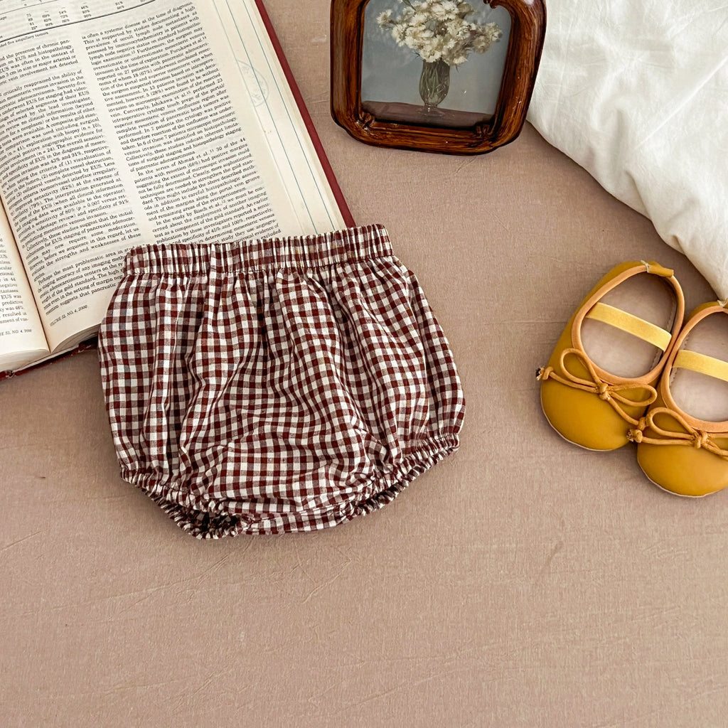 Baby Girl Plaid Tee & Bloomer 2-Piece Set 0-2 Years