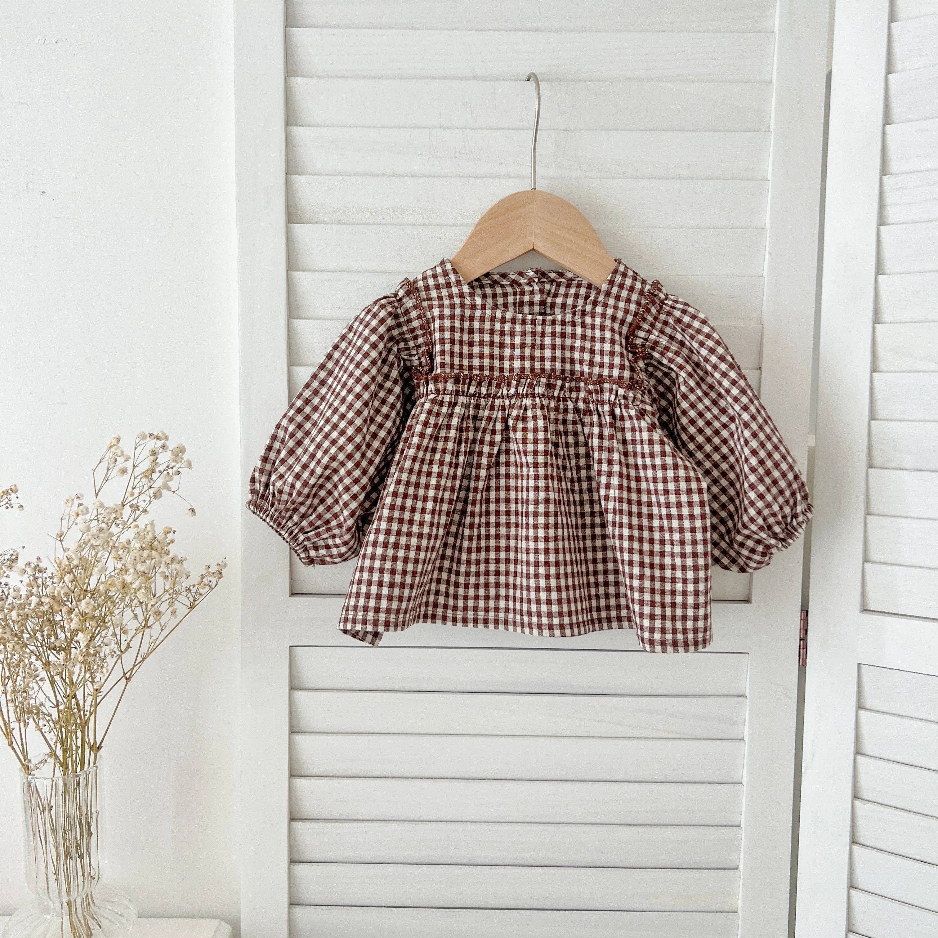 Baby Girl Plaid Tee & Bloomer 2-Piece Set 0-2 Years