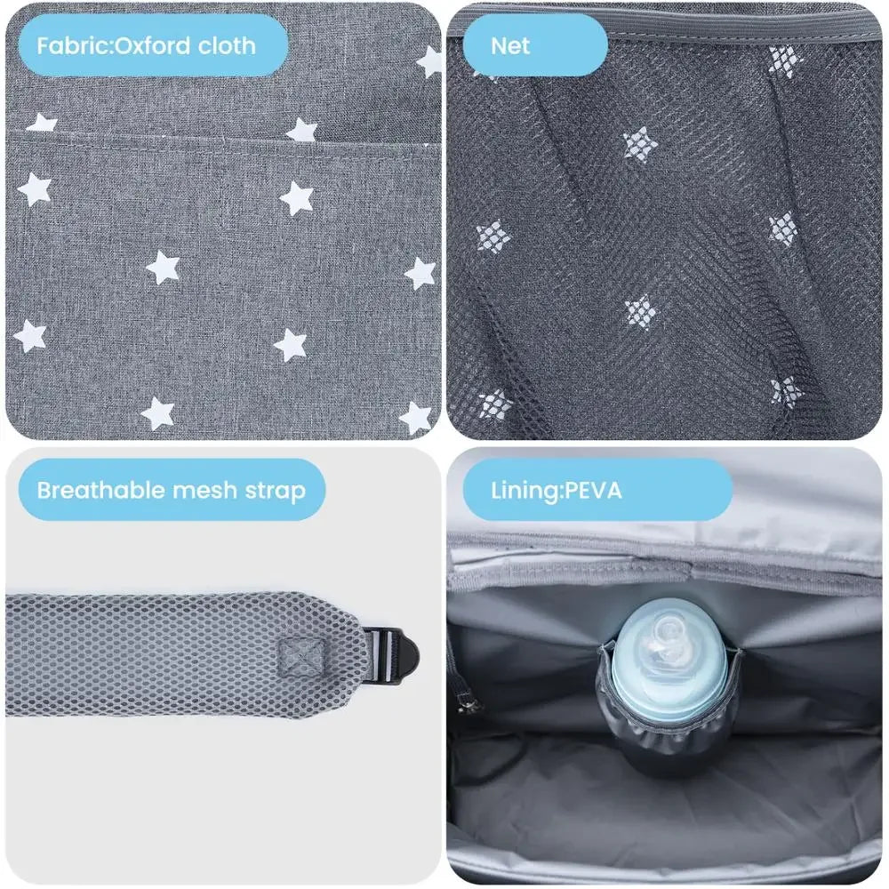 Large Capacity Diaper Backpack for Moms