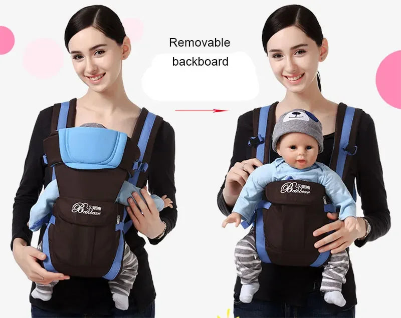4-in-1 Ergonomic Baby Carrier Newborn to Toddler