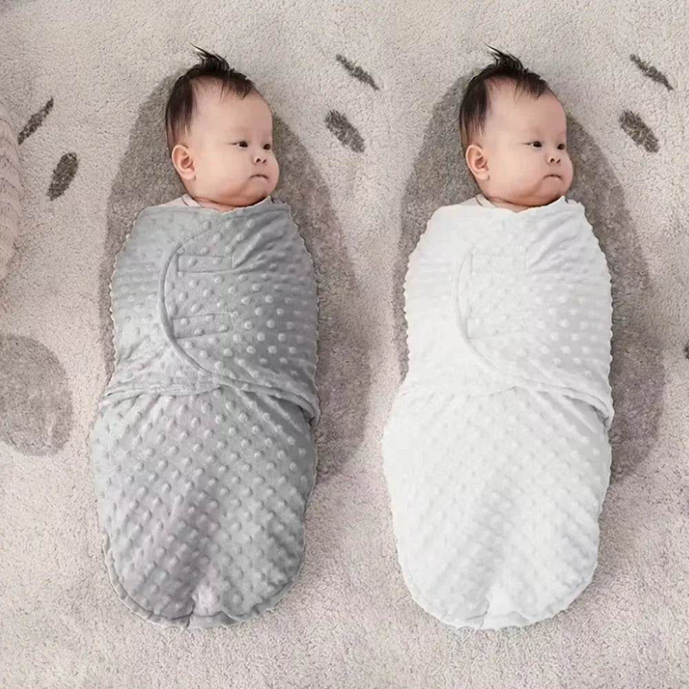 Newborn Cartoon Swaddle Blanket for 0-6 Months