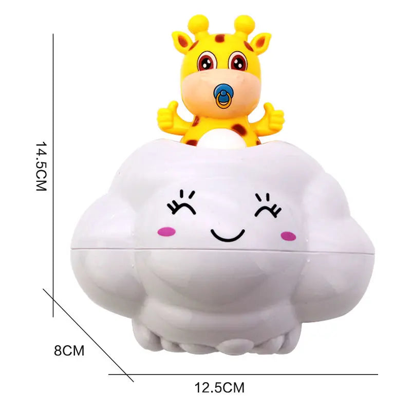 Water Spraying Cloud Shower Bath Toy for Toddlers