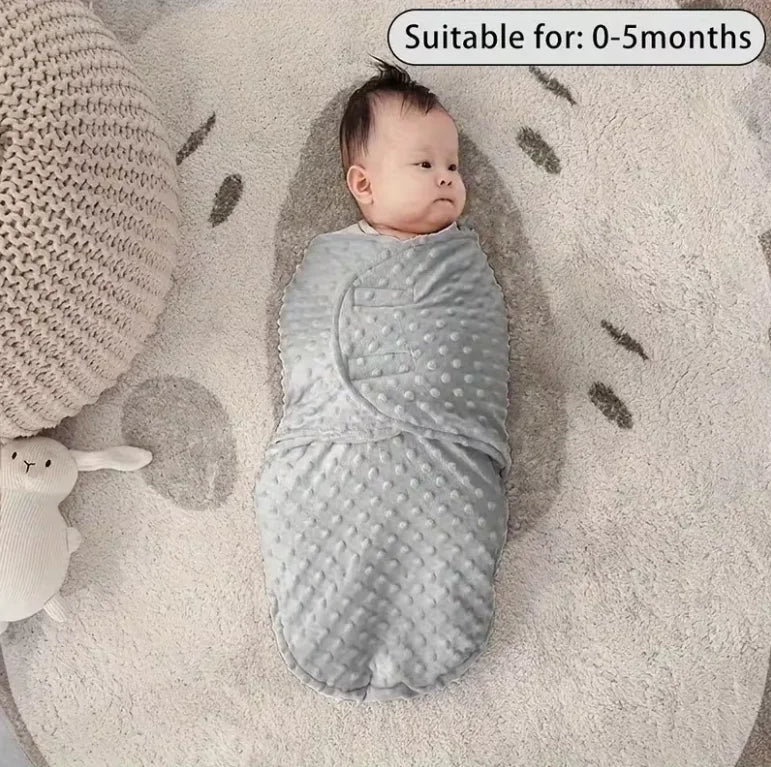 Newborn Cartoon Swaddle Blanket for 0-6 Months