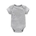 Baby Bodysuit Solid Color Romper Jumpsuit for Newborns