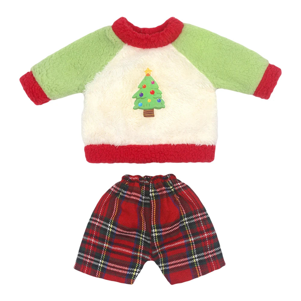 Baby Doll Outfits Set with Shoes for 13-18 Inch Dolls