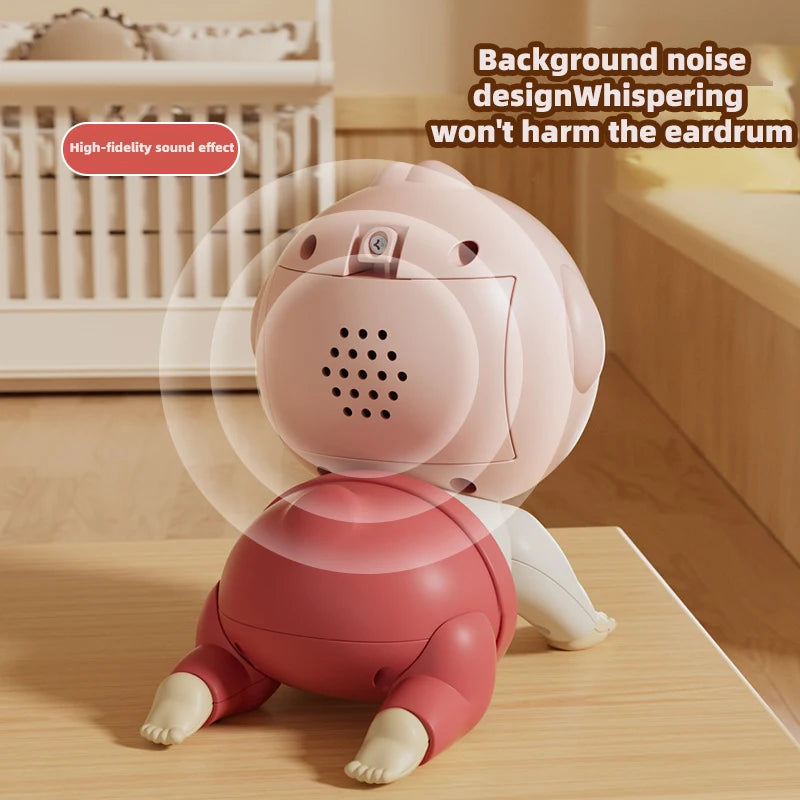 Crawling Guidance Musical Doll Toy for Babies 0-12M