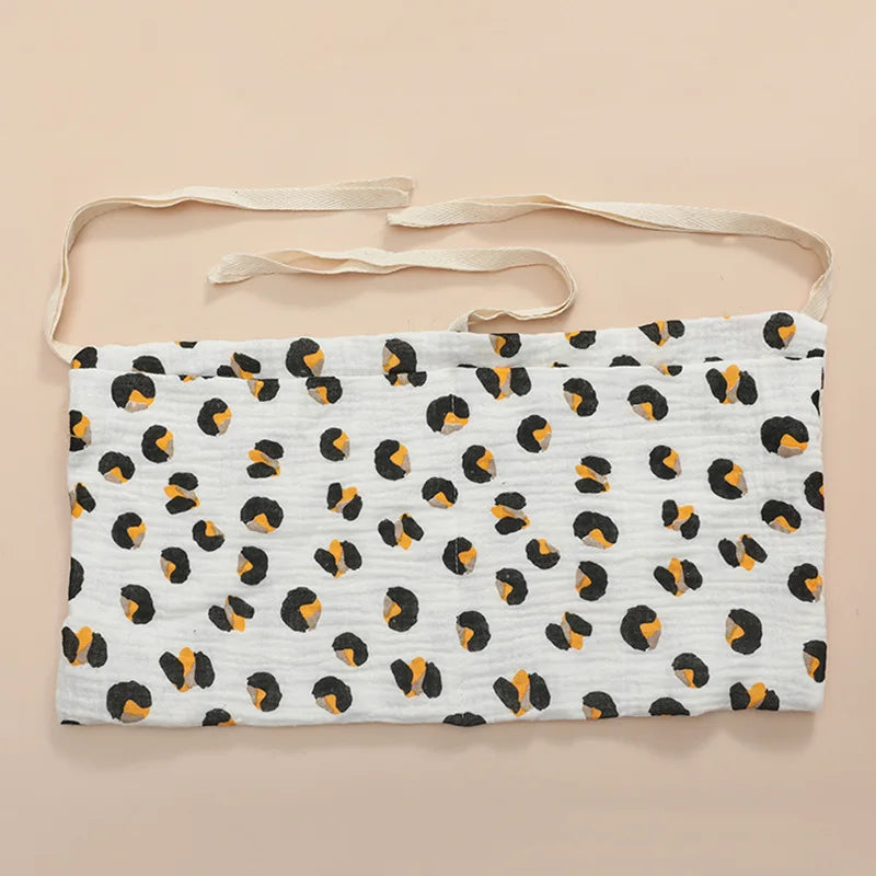 Baby Nursery Crib Organizer Caddy with 2 Pockets