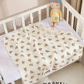 Cotton Muslin Swaddle Blanket 80x80cm for Newborns