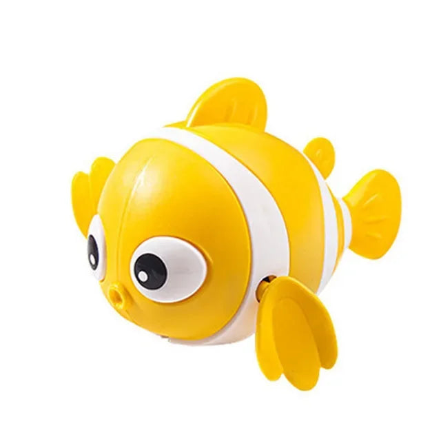 Wind-Up Swimming Fish Clockwork Bath Toy for Toddlers