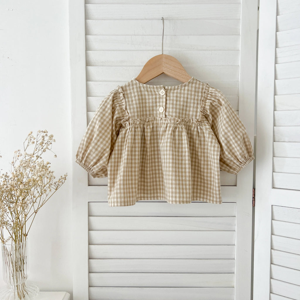 Baby Girl Plaid Tee & Bloomer 2-Piece Set 0-2 Years