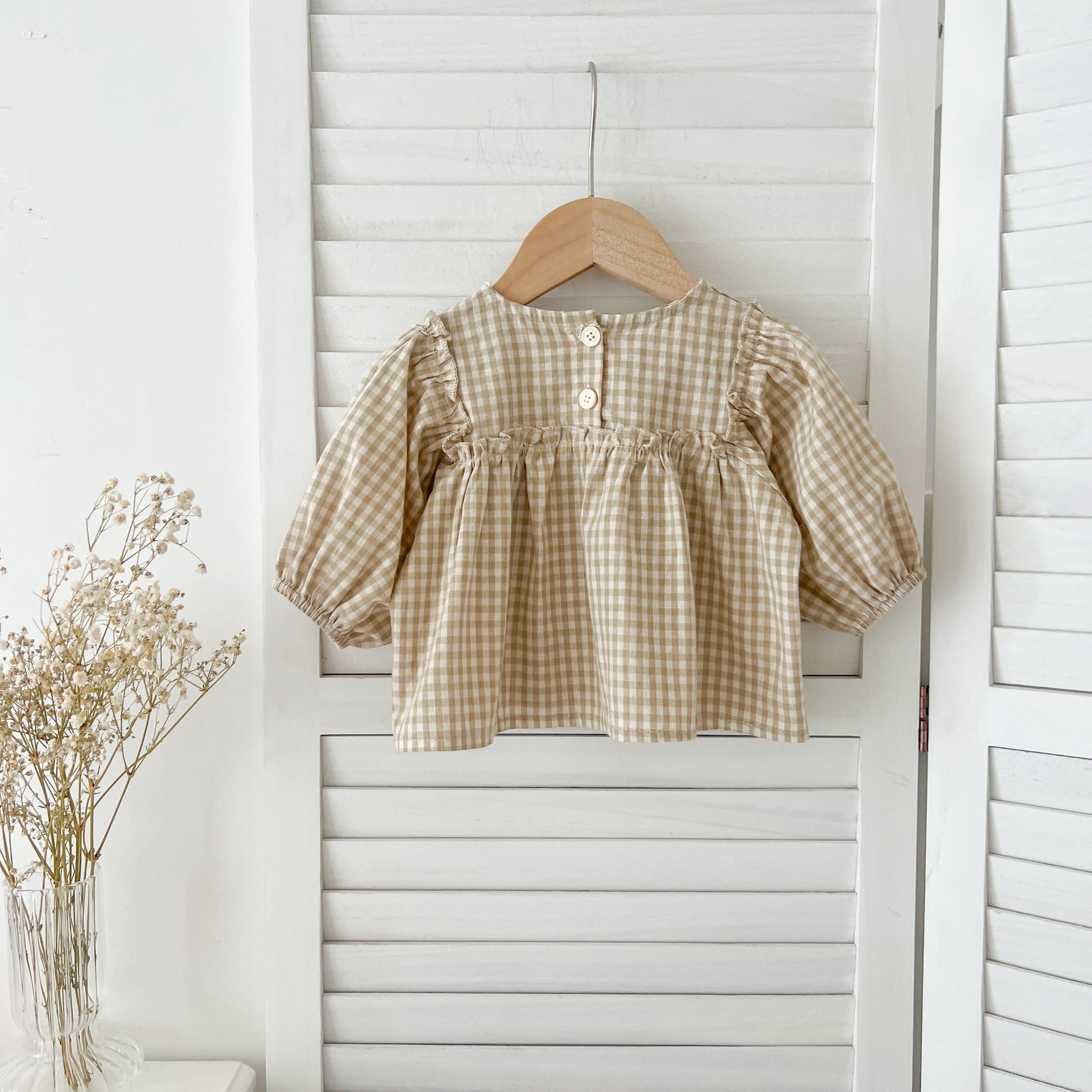 Baby Girl Plaid Tee & Bloomer 2-Piece Set 0-2 Years