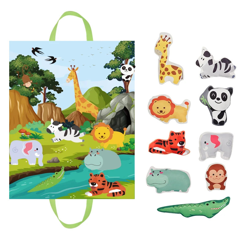 Soft Car Toy Set with Play Mat for Toddlers 12-18M