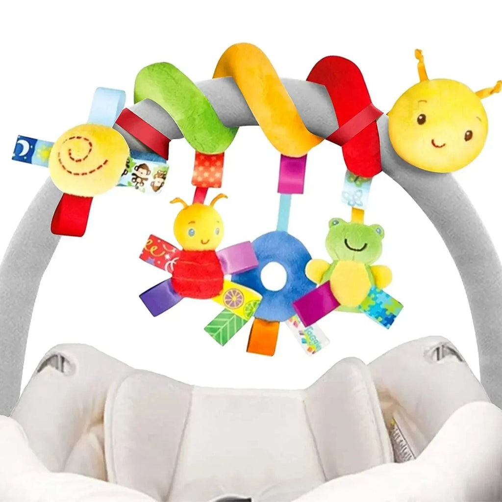 Baby Crib Hanging Rattle Toys with Stroller Spiral Mobile