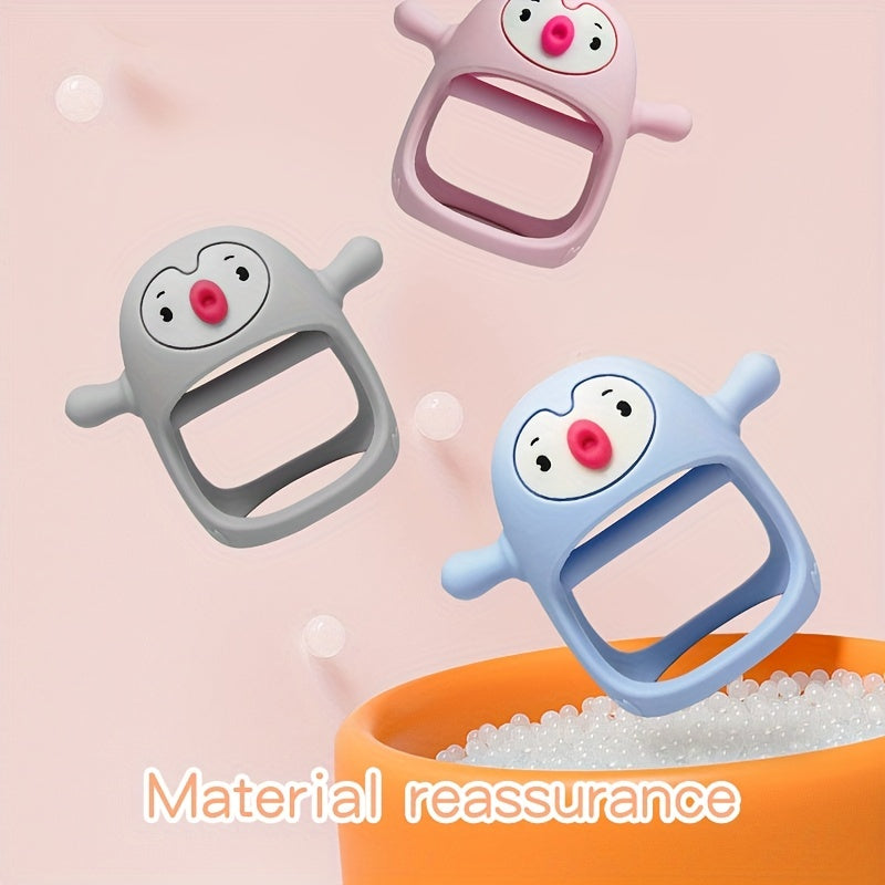 Never-Drop Silicone Teether Pacifier for Newborns