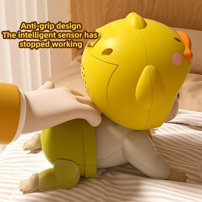 Crawling Guidance Musical Doll Toy for Babies 0-12M