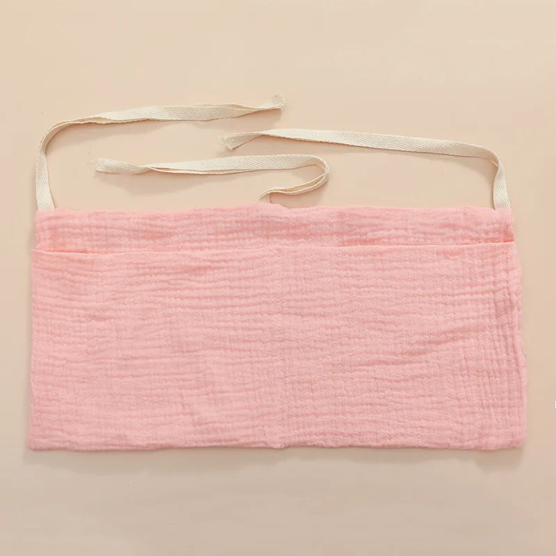 Baby Nursery Crib Organizer Caddy with 2 Pockets