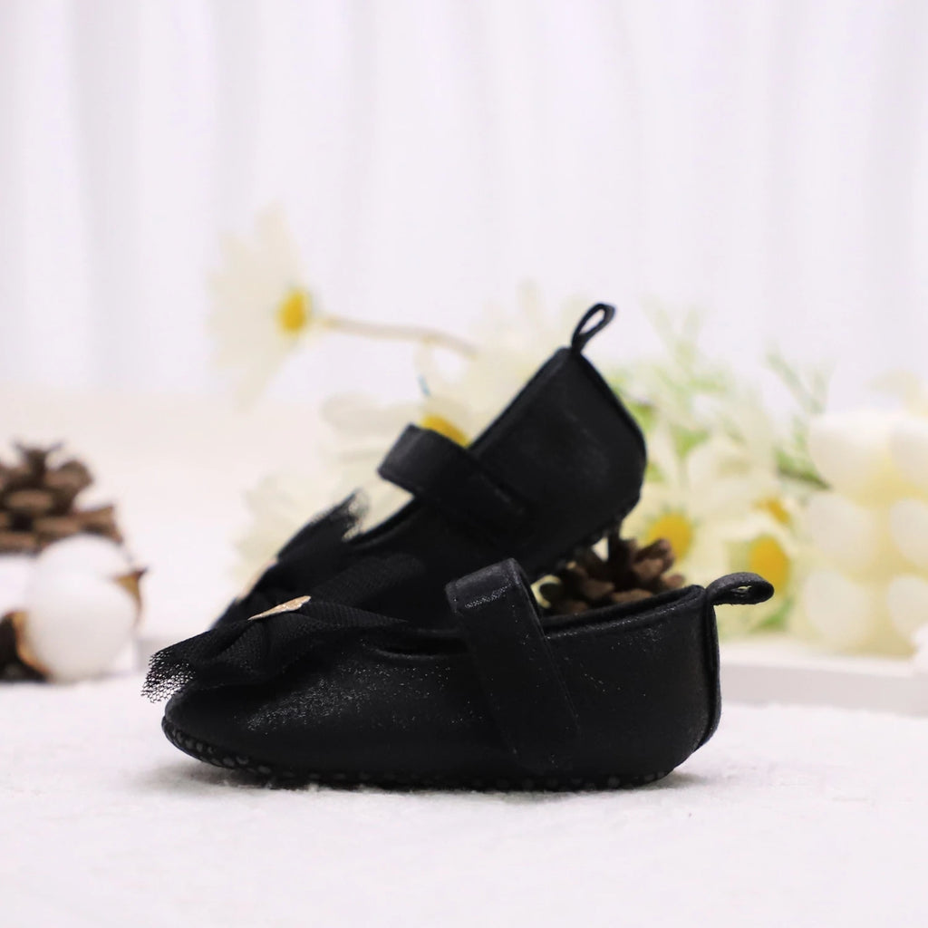 Baby Girl Princess Shoes | Breathable Non-Slip Lace Fashion First Walkers
