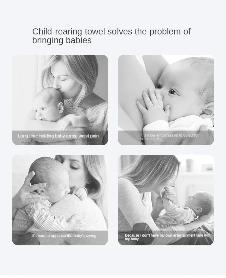 Newborn Baby Wrap Sling with Nursing Cover 0-36M