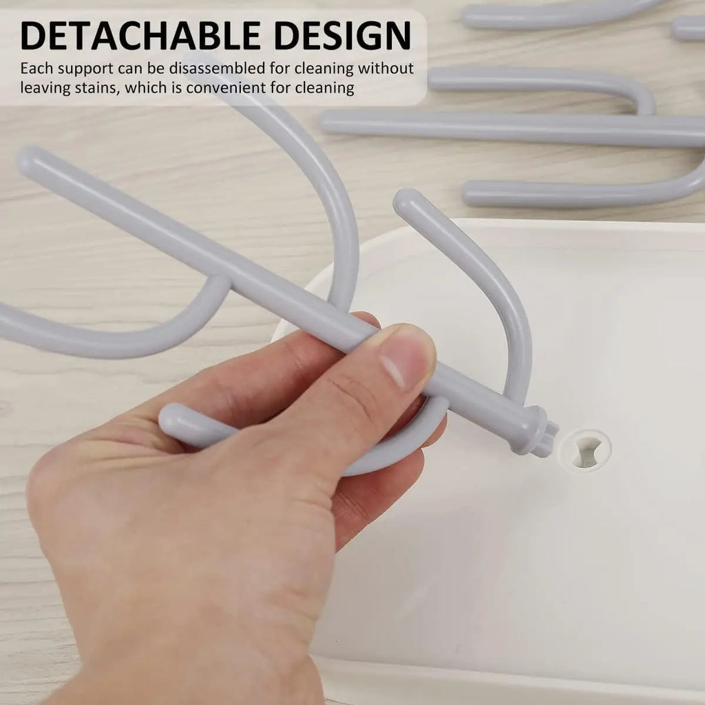 Baby Bottle Drying Rack with Detachable Holder