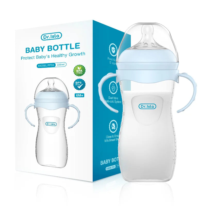 BPA-Free Baby PP Bottle with Handle 150/240/330ML