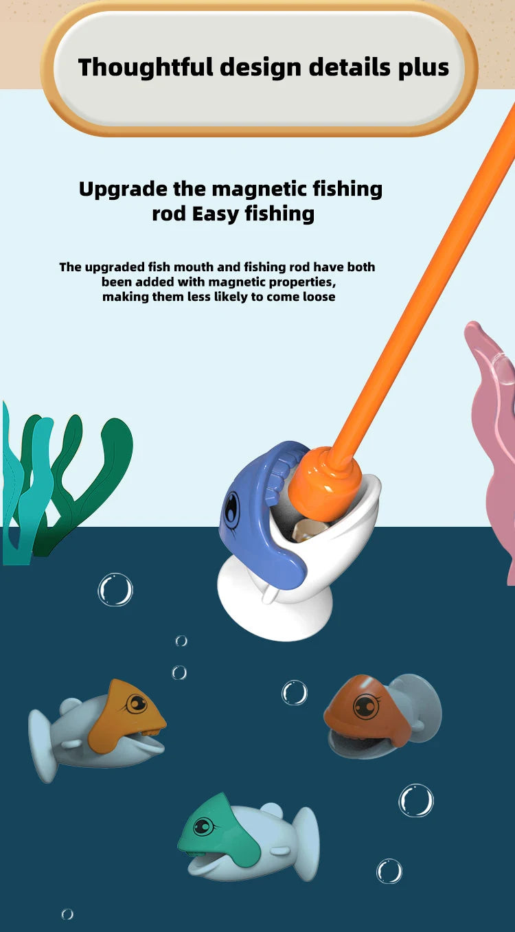 Baby Magnetic Fishing Educational Toy for Toddlers