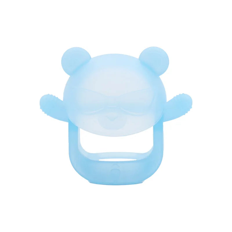 Never-Drop Silicone Teether Pacifier for Newborns